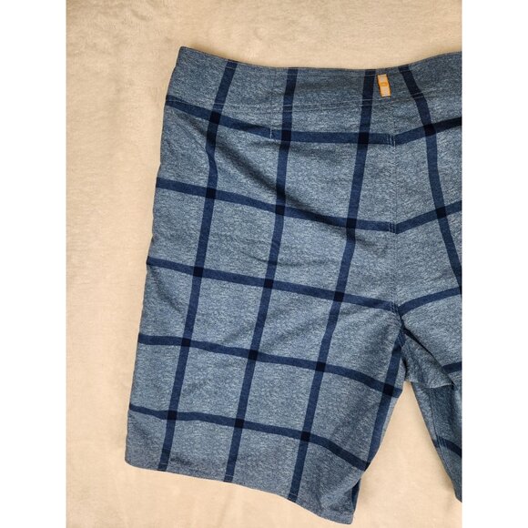 Quiksilver Boardshorts Mens 38 Blue Hybrid Swim Trunks Bathing Suit Waterman - Picture 8 of 13